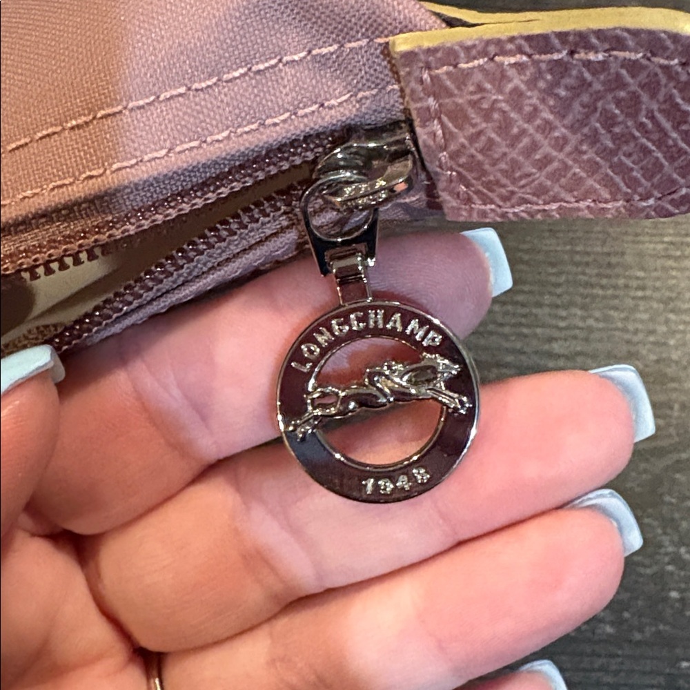 Longchamp Pink Shoulder Bag - Picture 3 of 14